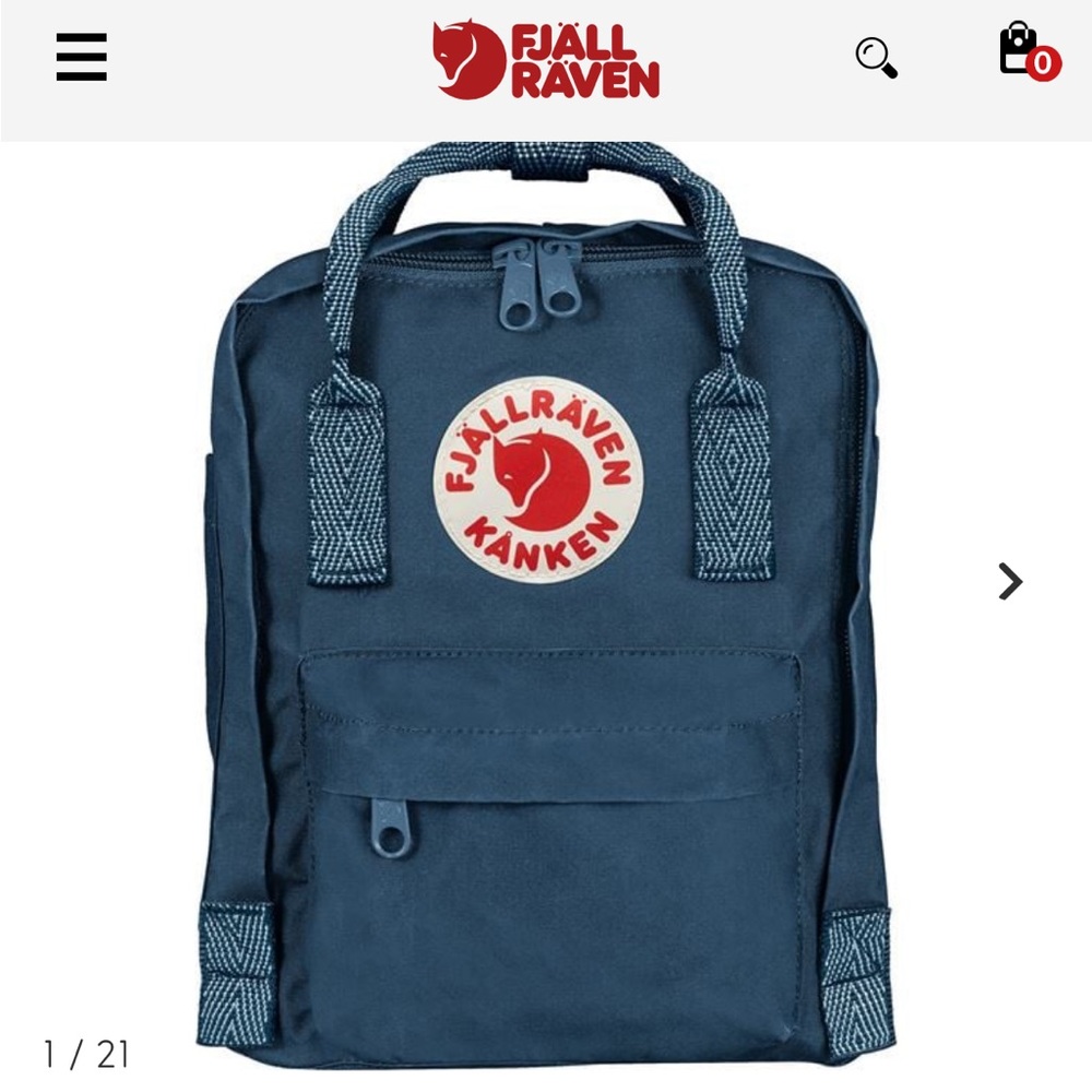 fjallraven kraken mini backpack